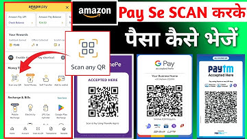 Amazon Pay Scan and Pay - Amazon Wallet ya Amazon Pay UPI se Scan Karke Paise Kaise Transfer Kare?