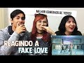 BTS - FAKE LOVE (Reaction) | Três de Outubro
