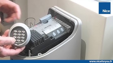 Programmer un digicode radio en mode 2 - Nice MOTXR