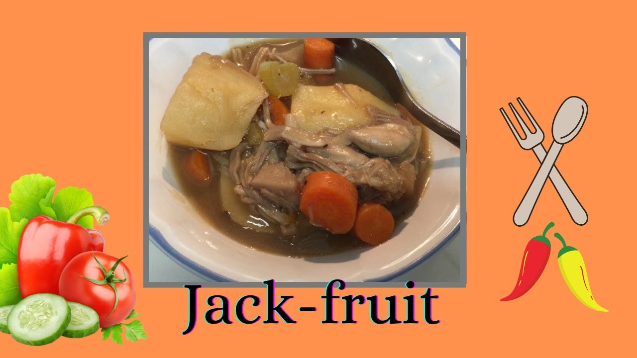 How to cook Jackfruit in a Crockpot YouTube