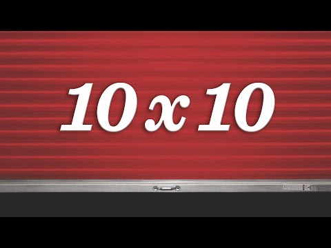 10x10 Storage Unit Size Guide