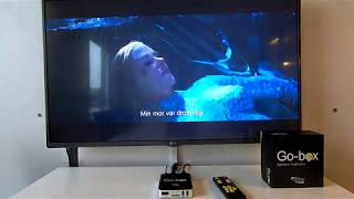 Video Af Go-Box Der Læser Undertekster På Tv