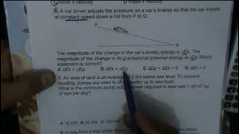Physics AS: Work, Energy & Power Assignment Mcqs 1-- 33 by Sumair Sajjad