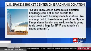 NASA Administrator Jared Isaacman to donate salary to Space Camp