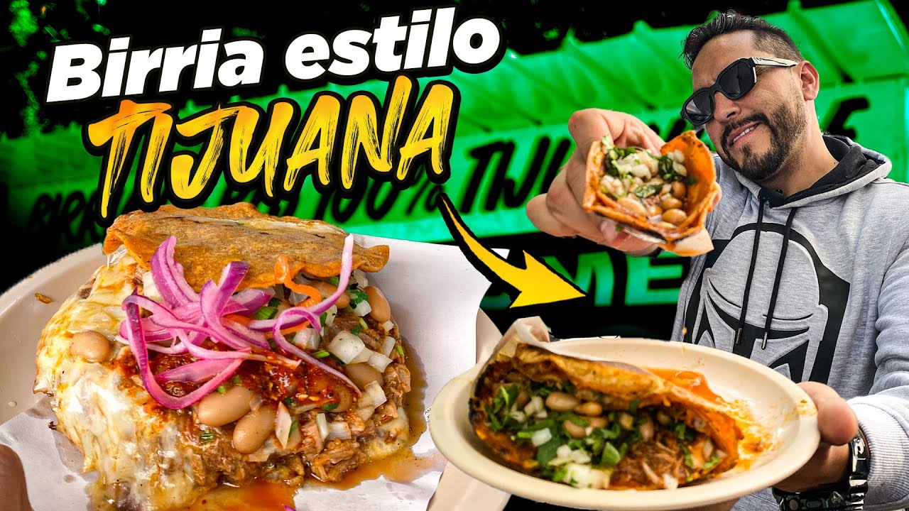 Una de las mejores BIRRIAS estilo Tijuana en la CDMX - YouTube
