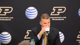 1/24/15 Men's Basketball Post Game, Coach Painter