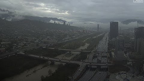 Time Lapse | La TORMENTA que provocó que MONTERREY quedara BAJO el AGUA