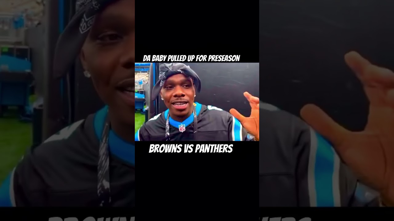 Da Baby Hanging Out For Preseason NFL #shorts #Content