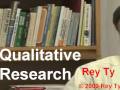 Bogdan &amp; Biklen, Qualitative Research -- Rey Ty