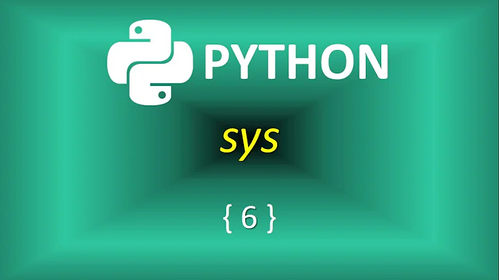 Python modules : sys