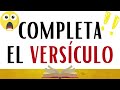 COMPLETA el VERSICULO l TEST BIBLICO ¿Cuánto versículos conoces? #isaias419 #estudiobiblico