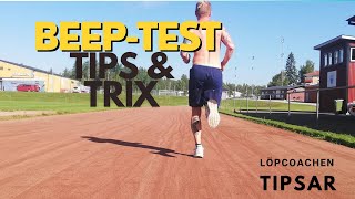 Beep-test, tips och tricks för att lyckas bättre