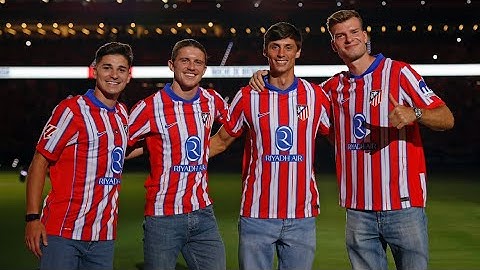 Así se VIVIÓ la NOCHE de BIENVENIDA del ATLÉTICO DE MADRID