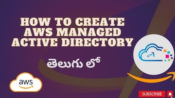How to create AWS Managed Active Directory and join windows instance to domain [TELUGU]