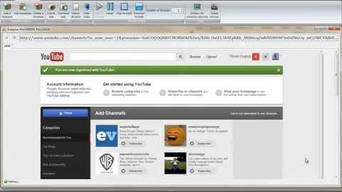 YouTube auto account cteator without phone verification!