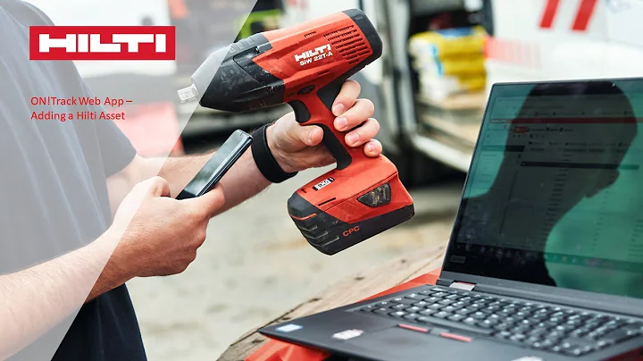 HOW-TO add a Hilti Asset on the ON!Track web app