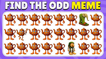 Find the ODD One Out - ITALIAN BRAINROT 🔍🤯| Boneca Ambalabu, Brr Brr Patapim, Ballerina | Quiz Bunny