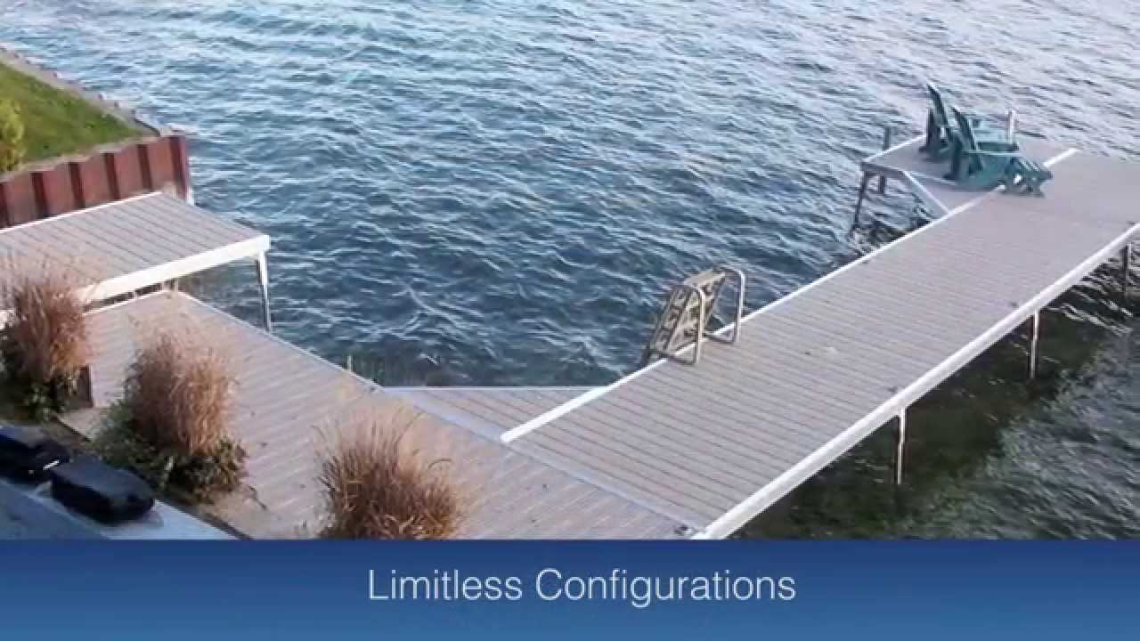 ... Video 2015 Aluminum Boat Dock &amp; Boat Lift Ontario Canada - YouTube