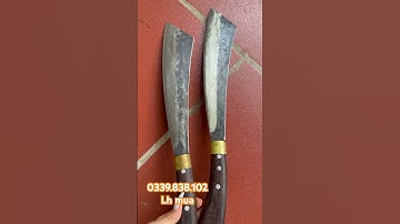 Dao chặt cây chặt xương