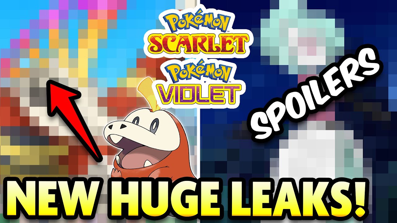 Pokemon Scarlet And Violet Leaks Are Out In The Wild