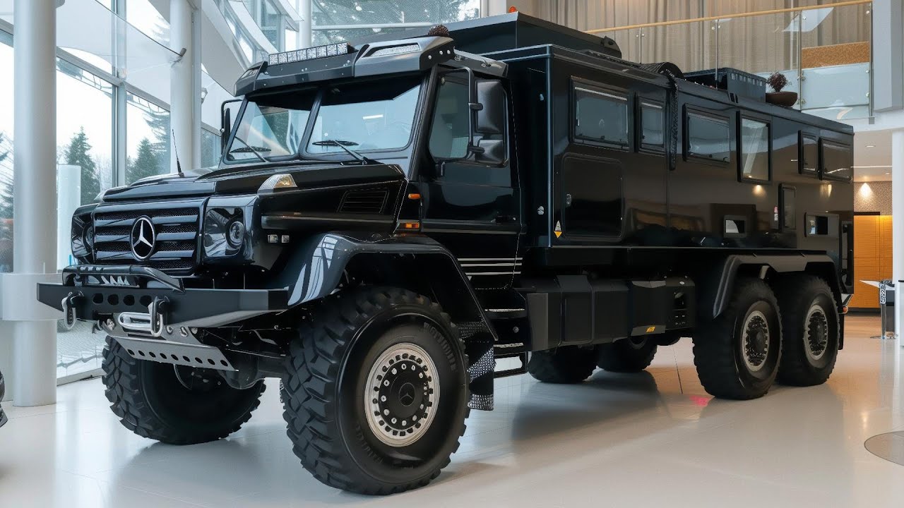 2026 Mercedes Zetros 6x6 – The Craziest Luxury Overland Truck!
