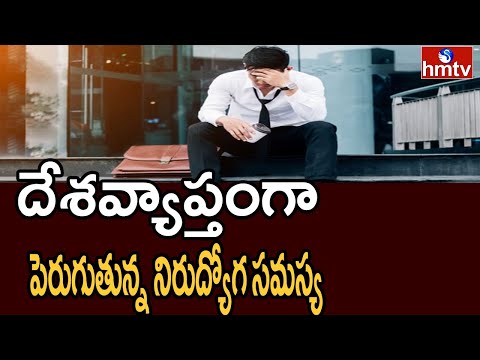 దేశవ్యాప్తంగా పెరుగుతున్న నిరుద్యోగ సమస్య  | Un Employment In India  | hmtv news