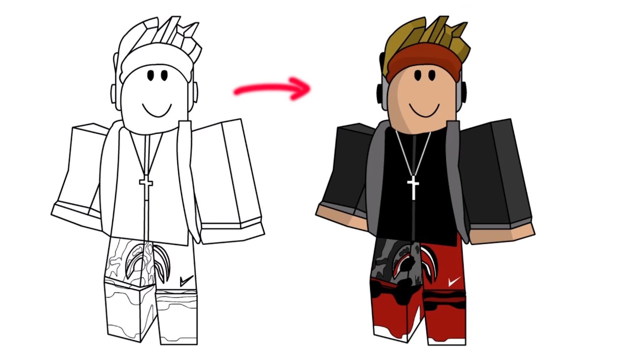 Roblox avatar drawings