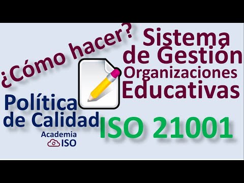 Norma ISO 21001:2018
