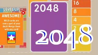 2048 Zen Cards 👍 2048 card and rainbow 2x card, 200K SCORE MAX LEVEL! screenshot 4
