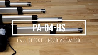 PA-04-HS Linear Actuator with Hall Effect Sensor - Product Overview