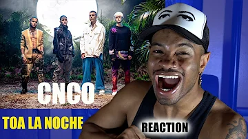 CNCO - Toa la Noche (Official Video) *REACTION* [I LOVE IT!] 🔥🔥