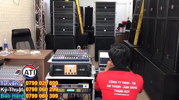 Khuyến Mãi Dàn Âm Thanh Nhạc Sống Array 8 loa Từ Neo ( Trọn bộ 56 Triệu ) Bán trả góp. LH 0799060399