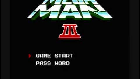 Mega Man 3 NES Game Music  Game Over Screen