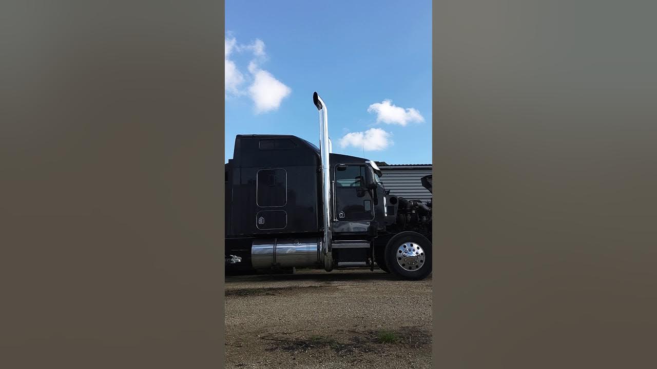 kenworth 8 inch straight pipes YouTube