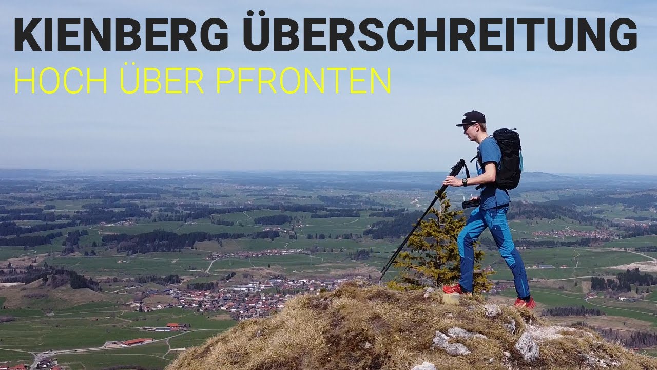 Alpines Feeling über Pfronten | Kienberg + Grat Überschreitung | April 2022