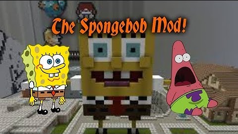 Minecraft Mod Showcase: The Spongebob Mod