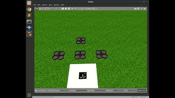 Swarm Robotics | 4 Drones Aruco Marker Landing pad detection in Gazebo | ROS Simulation