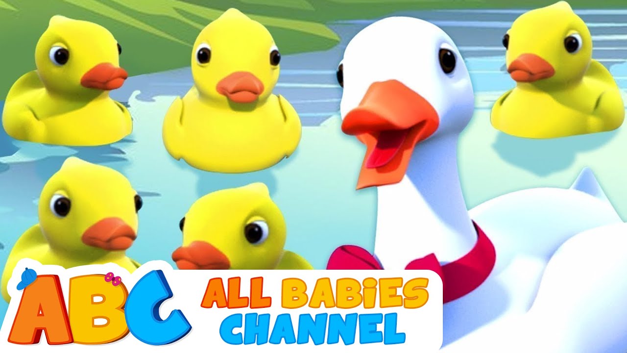 ⁣All Babies Channel | Five Little Ducks | Nursery Rhymes For Children and Kids Songs