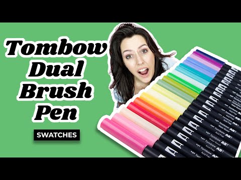 In this episode, we're comparing the Tombow Fudenosuke Hard tip pen (now in 10 colours!) and the Pen. 