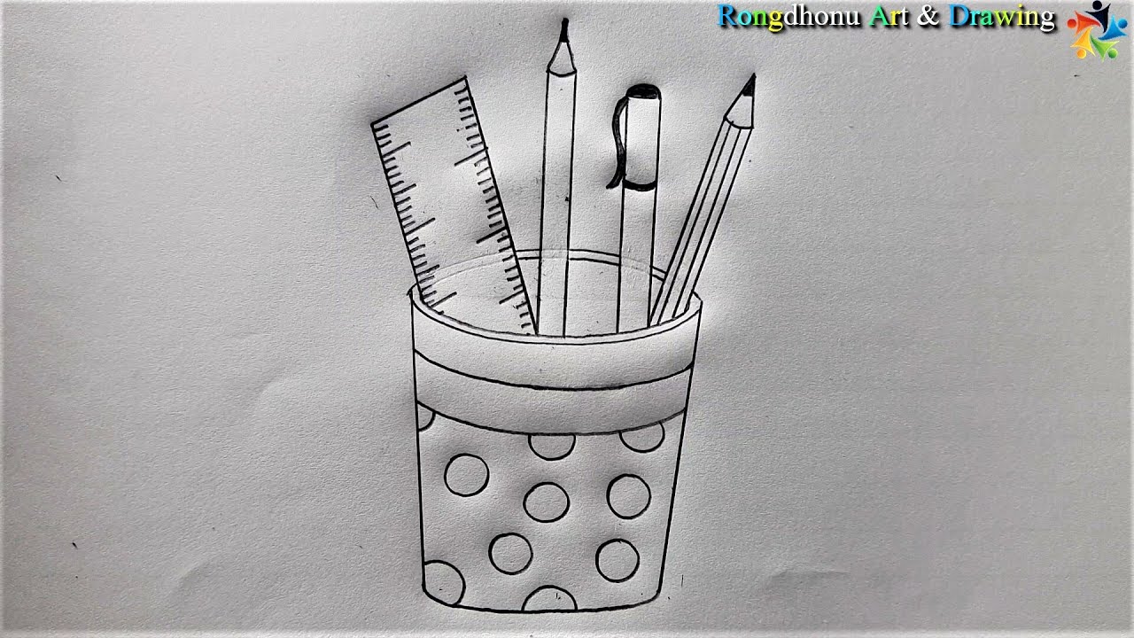 Sketch Pen Holder - Silhouette Craft Machine - Vase mode by Lothar Creative  Design | Download free STL model | Printables.com