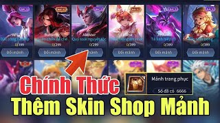 SKIN MỚI ae tham chiến liên quân nào