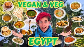 Vegan and Vegetarian Food in Egypt | Food Tour in Cairo! | أصناف الأكل النباتي في مصر