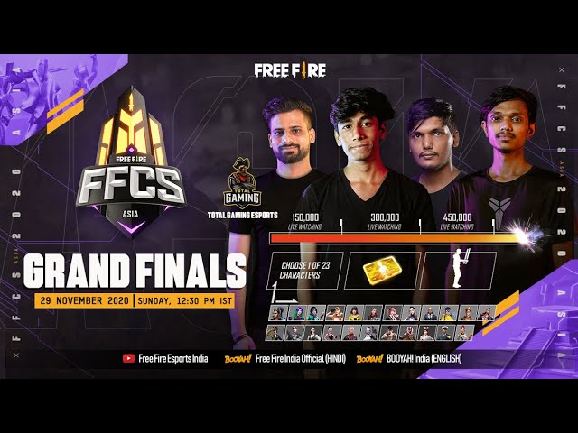 Hindi Free Fire Continental Series Asia Grand Finals Youtube