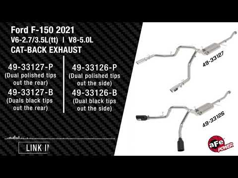 aFe Vulcan Series Cat-Back exhaust sound on a 2021 Ford F-150