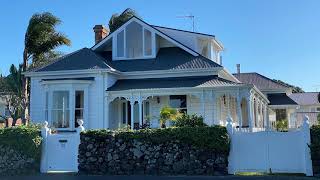 Winter walks in Auckland, New Zealand -  King Edward Parade  - Devonport