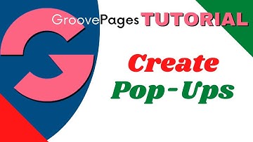 GroovePages Tutorial - How to create Awesome Looking Popups