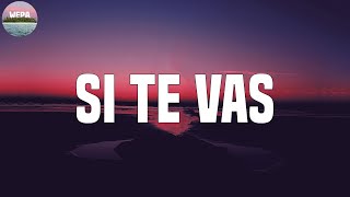 Sech - Si Te Vas (Lyrics)