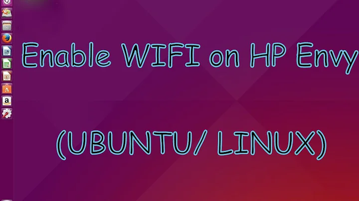 Ubuntu / Linux Wifi Disable Problem Solved on HP Envy