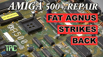 Amiga 500 Plus Repair - Take 2