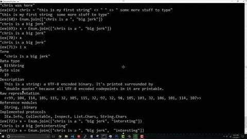 Elixir For Beginners 9 - Concat Strings Together